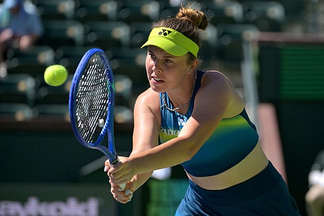 Nosková stopped an outsider and is in the semifinals in Indian Wells. He calls Sabalenkova