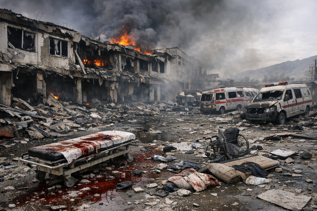 Pákistánský útok na kábulskou nemocnici zabil přes 200 lidí, tvrdí Kábul