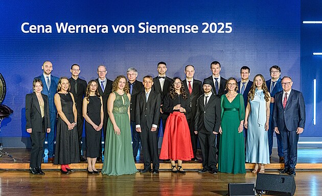 Ceny Wernera von Siemens za rok 2025 odm�nily nejv�t�í talenty z �ad student�,...