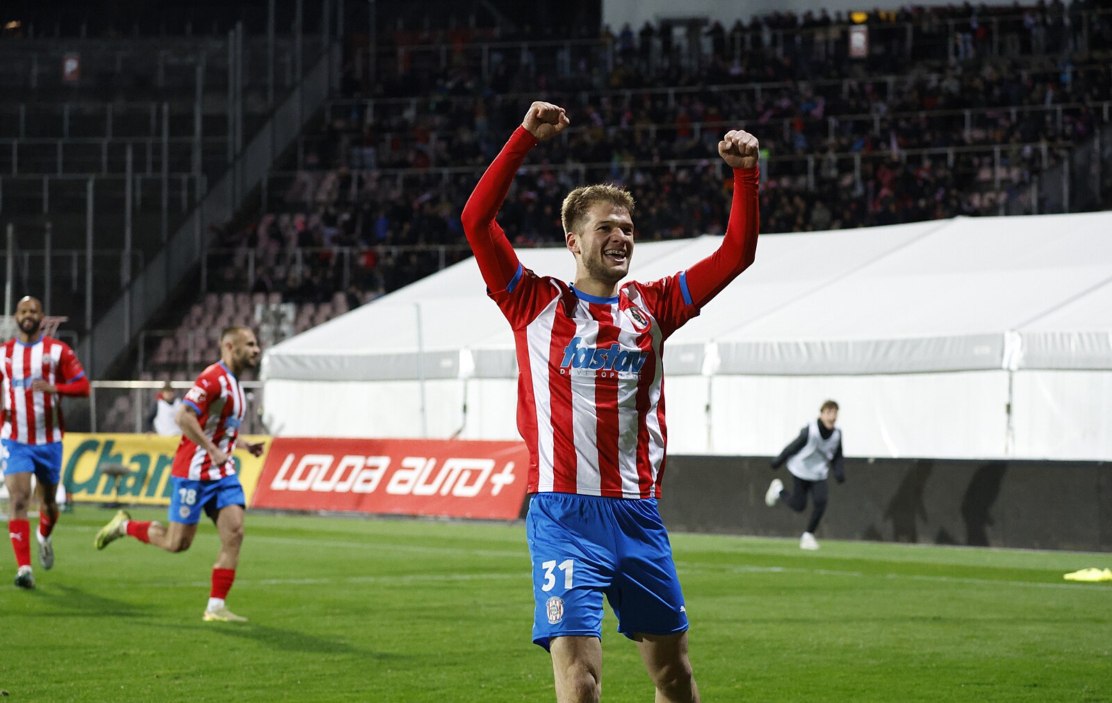 Zbrojovka se vrací do první ligy! Po remíze Artisu s Táborskem má o postupu jasno