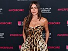 Here�ka Sofia Vergara sáhla rovnou po jaguá�ím potisku. �aty od Oscara de la...