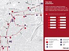 Trasa p�lmaratonu (28. b�ezna 2026) v centru Prahy