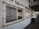 Stav m�stského stadionu v Srbské ulici v Brn� v b�eznu 2026