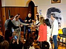 Kucha�ku první dámy pok�tili ve zlínské vile Tomá�e Bati