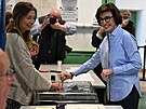 Kandidátka konzervativní strany �Les Républicains� Rachida Dati. (15. b�ezna...