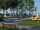 Skatepark, dopravní i parkourové h�i�t�, hrací prvky i místo pro relax musely...