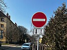 V Pichlov� ulici v Pardubicích ji� do�lo k úprav� dopravních zna�ek. (12....