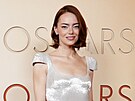 Emma Stone na Oscarech v Los Angeles (15. b�ezna 2026)
