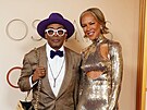 Spike Lee a Tonya Lewis Lee na Oscarech v Los Angeles (15. b�ezna 2026)