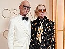 Ed Harris a Amy Madiganová na Oscarech v Los Angeles (15. b�ezna 2026)