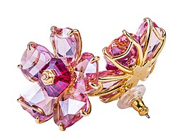 Kv�tinové náu�nice Swarovski, cena 3493 K�