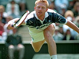 Boris Becker na snímku z 90. let