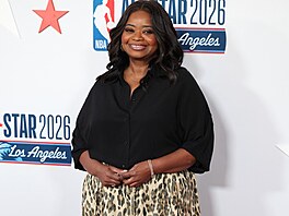K fanynkám leopardího vzoru pat�í i here�ka a spisovatelka Octavia Spencerová....
