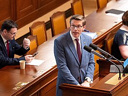 Sn�movna projednává návrh zákona o státním rozpo�tu �eské republiky na rok...