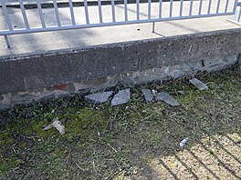 Stav m�stského stadionu v Srbské ulici v Brn� v b�eznu 2026