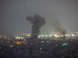 Izraelské údery na libanonský Bejrút a tamní hnutí Hizballáh (13. b�ezna 2026)