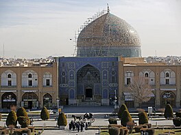 Nám�stí Naq�-e d�ahán v Isfahánu (20. února 2025)