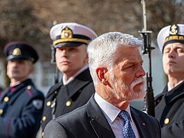Prezident �eské republiky Petr Pavel na náv�t�v� Litvy. (12. b�ezna 2026)