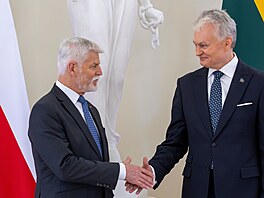 Prezident �eské republiky Petr Pavel se setkal s litevským prezidentem...