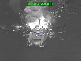 USA zlikvidovaly deset íránských minonosných lodí. (10. b�ezna 2026)