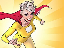 Maskot Comic-Conu Prague 2026.