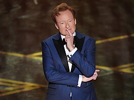 Conan O�Brien v úvodu moderování 98. ro�ník� amerických filmových cen Oscar...