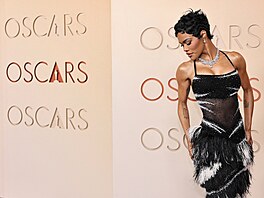 Teyana Taylorová p�ichází na 98. vyhla�ování cen Oscar (15. b�ezna 2026).