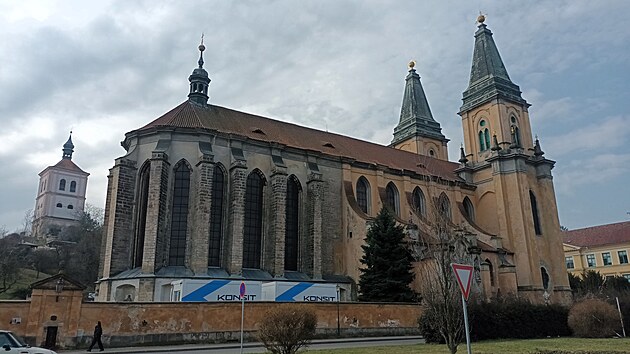 Augustini�nsk� kl�ter v Roudnici nad Labem, kter� byl p�ed t�emi lety prohl�en za n�rodn� kulturn� pam�tku, proch�z� velkou rekonstrukc� za v�ce ne� 80 milion� korun. (b�ezen 2026)