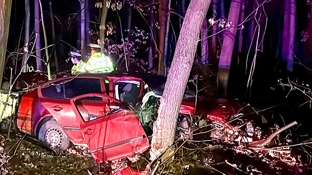 Slo�ky IZS zasahuj� u dopravn� nehody u Sojovic na Mladoboleslavsku. (16. b�ezna 2026)