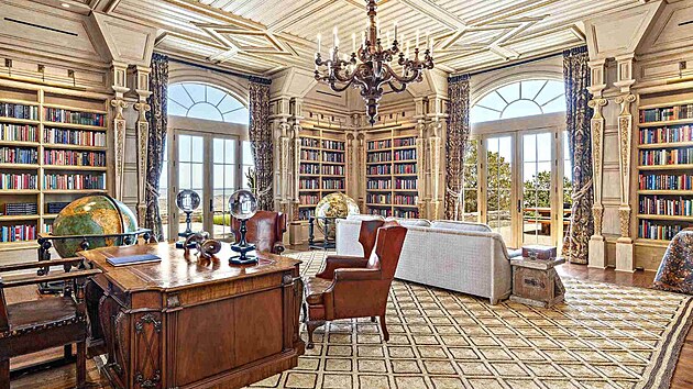 Interi�r ran�e Jeffreyho Epsteina v Nov�m Mexiku. (2. �ervence 2021)