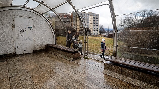 Aktu�ln� podoba Tr�n�ho n�m�st� v Liberci