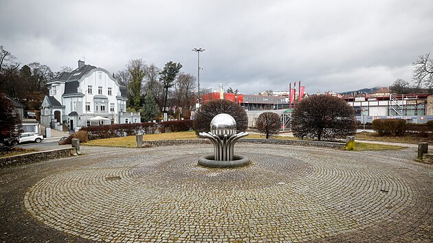 Aktu�ln� podoba Tr�n�ho n�m�st� v Liberci