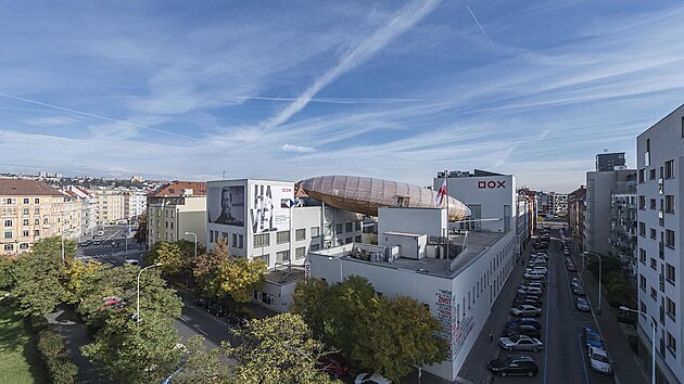 Centrum sou�asn�ho um�n� DOX v pra�sk�ch Hole�ovic�ch. (12. b�ezna 2026)