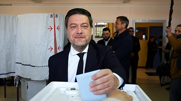 Starosta Marseille Benoit Payan, kandid�t podporovan� levicov�mi stranami v komun�ln�ch volb�ch (15. b�ezna 2026)