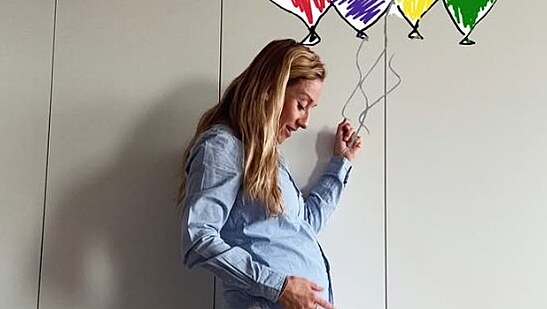 Tereza Tobi�ov� v den sv�ch 43. narozenin prozradila, �e �ek� t�et� d�t�.