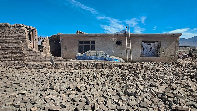 P�kist�n uskute�nil vzdu�n� �dery v K�bulu. (13. b�ezna 2026)