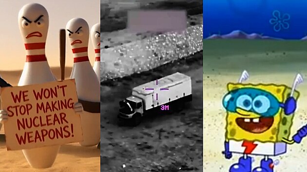 Válka jako hra. Bílý d�m zve�ej�uje na sítích �zábavné� sest�ihy