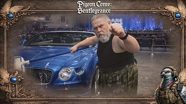 Pigeon Come: Bentleyrance!