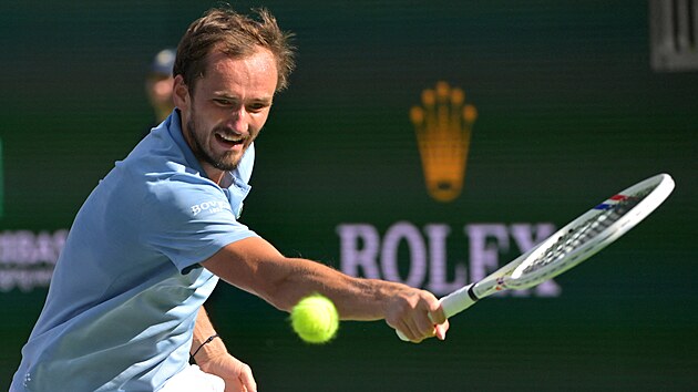 Daniil Medved�v ve fin�le v Indian Wells