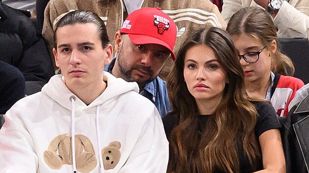 Benjamin Attal a Thylane Blondeau v Pa��i (19. ledna 2023)