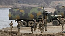 Ji�ní Korea a Spojené státy po�ádají vojenské cvi�ení Freedom Shield v...