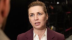 Mette Frederiksenová, dánská premiérka a p�edsedkyn� Sociálních demokrat�,...