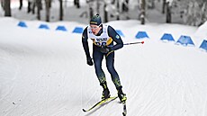 Para biatlonista Maksym Mura�kovskyj v�noval p�íprav� s pomocí AI p�l roku.