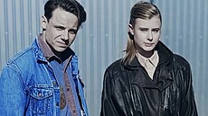 Zákulisní snímek ze seriálu Místo zlo�inu Zlín: Sofie Anna �vehlíková a Antonín...