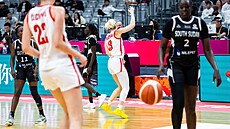 Petra Hole�ínská slaví trojku v utkání s Ji�ním Súdánem v kvalifikaci o MS.