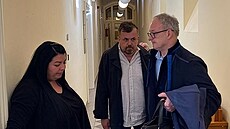 Michal Po�ický (uprost�ed)