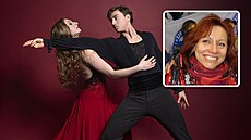 Kate�ina a Daniel Mrázkovi. Ve vý�ezu jejich maminka Alena.