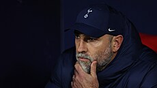 Igor Tudor, kou� Tottenhamu, p�i utkání na Atlétiku Madrid.