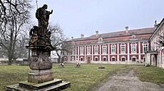 Zámek Stekník nedaleko �atce (b�ezen 2026)