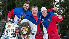 �e�tí biatlonoví fanou�ci dorazili také do Estonska.